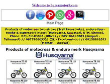 Tablet Screenshot of bursamotor8.com